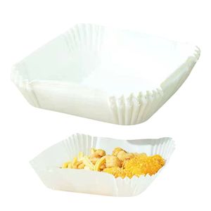 Round Air Fryer Paper Trays Food Grade Coated Oil Proof Disposable For Baking - Product Image 3