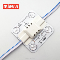 Lumière LED AC 220V Haute Tension 4 Modules LED 4w 1w/led 3000K 4000K 6000K 10000K 170 ° Chaîne de Blocs LED pour Boîte Publicitaire