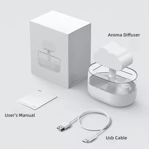 Usine directe <span class=keywords><strong>pluie</strong></span> <span class=keywords><strong>nuage</strong></span> champignon diffuseur USB plug-in couleur changeante humidificateur pour voiture en plein air ménage RV utiliser Humidistat - Product Image 6