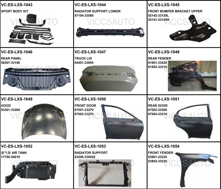 OEM 52152-33010 Rear Bumper Decorative Strip for Toyota Lexus ES