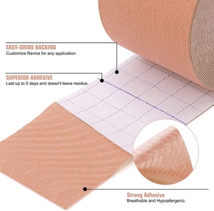 Muscle Kinesios <span class=keywords><strong>Tape</strong></span> <span class=keywords><strong>5cm</strong></span> Entraînement Football Gazon Bande Sport Bande Taille Personnalisée Rouleau Kinésiologie Avec Ce Approuvé - Product Image 2