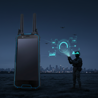 Detector de Drones Portátil YYT 3 Km 100MHz-6GHz ABS con Control Remoto, Decodificador de Video FPV y Detección RID