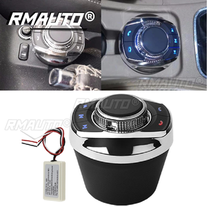 <b>Wireless</b> 8 Keys Car Steering Wheel Control Knob Button Smart <b>Switch</b> With LED <b>Light</b> Radio Car Android Navigation Player Cup Shape - Product Image 1