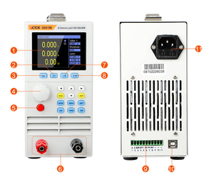 Victor 400W Programmable DC Electronic Load <b>Tester</b>, 500V 40A, 0.05% High Accuracy Single & Dual Channel <b>Battery</b> Power Supply - Product Image 4
