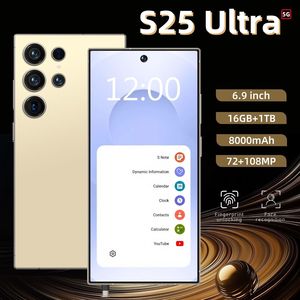 2025 New 5G Điện Thoại Thông Minh S25 Siêu Hot Bán Thông Minh Chơi Game Điện Thoại Di Động Dual-Simdual-Chế Chờ Hệ Thống Giá Rẻ Điện Thoại - Product Image 2