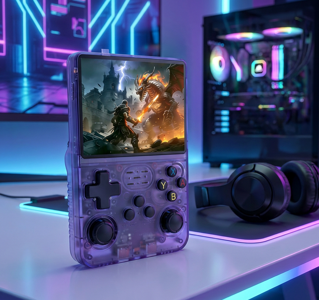 R36s Wholesale Retro Game Console Handheld Game Player Gaming Console De Jeux Video Retro Handheld Game Console De Jeux Portable
