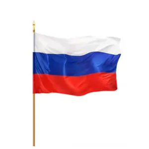 Three color white blue red national flag, Russian national flag, high-quality wholesale national flag