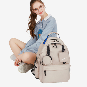 Sac à dos décontracté pour étudiants, grande capacité, multicolore, imperméable, fermeture éclair, doublure en polyester pour adolescents (filles et garçons) - Product Image 4