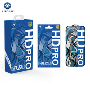 Protector de Pantalla de Vidrio Templado Transparente 9H 3D HD Personalizado <span class=keywords><strong>para</strong></span> Teléfono <span class=keywords><strong>Celular</strong></span> iPhone 11 12 13 14 15 16 17 Pro Max - Product Image 1