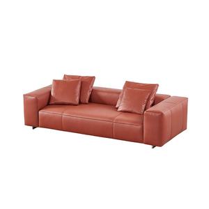 Ensemble de canapés <span class=keywords><strong>Evergo</strong></span> les plus populaires Canapé 3 places de bureau italien pas cher Canapé d'appartement Wohnzimmer Canapés d'angle Canapé en cuir - Product Image 3