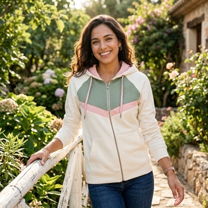 Sweat-shirts courts pour femmes de haute qualité, manches régulières, respirants, légers, en polyester et coton, style streetwear pour l'hiver et le fitness - Product Image 4