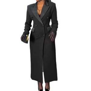 Vestidos de Traje Largos con Cuello y Cintura Ajustada, Elegantes y Sensuales para Mujer - Product Image 1