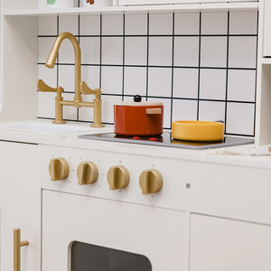 Popolare nuovo stile pieghevole in legno casa delle bambole per <span class=keywords><strong>bambini</strong></span> finta gioco giocattolo da <span class=keywords><strong>cucina</strong></span> Set con <span class=keywords><strong>accessori</strong></span> per cucinare - Product Image 2
