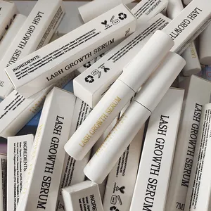 All'ingrosso lash brow Enhancer siero per la crescita Private label Organic Your Logo siero per l'estensione delle ciglia senza olio vegano