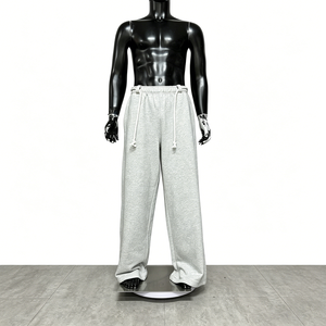 Custom Streetwear 100% Cotton Sweat Straight <b>Pants</b> Men Long Trousers Baggy Men's <b>pants</b> - Product Image 1