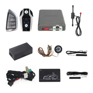 Système d'entrée sans clé intelligent Plug and Play compatible avec BMW Séries 1, 2, 3, 5, 6, 7, carrosseries E et F, CAN BUS, alarme de voiture PKE, démarreur à distance - Product Image 1