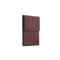 Nouveau clavier sans fil pliable avec membrane en cuir et pavé tactile, portable pour tablette, téléphone, ordinateur portable