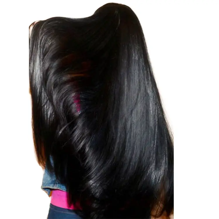 En gros 12 14 16 18 Vierge Indien Femmes Cheveux Longs Sexe Chaud, 100% Indien Vierge Cheveux Longs Chine Sexe, Indien Cheveux U-tip en Inde
