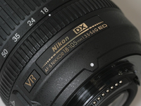 Objectif zoom AF S Nikkor 18-105 mm d'occasion pour monture Nikon F, également compatible avec les objectifs 18-55, 18-140, 55-200 pour appareils photo reflex numériques APS-C