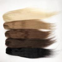 Meilleure Vente Prix de Gros Usine Extensions de Cheveux Chinois Personnalisées pour Femmes, Tissages Queue de Cheval à Cordon 100% Remy Lisses et Doux