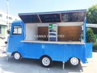 2025 Citroen Food Truck Bleu Couleur Conteneur Boisson Restauration Vans