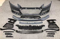 Pare-chocs de voiture Audi TT de haute qualité, nouveau style, calandre avant, diffuseur arrière, tuyau d'échappement, kits de mise à niveau de bonne qualité pour Audi TTRS