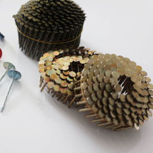 Гвозди кровельные BLUEKIN CRN1, 3600 шт. в упаковке, 3/4 дюйма, гладкие, оцинкованные, в рулоне, с большой головкой и острым концом, для самостоятельной установки - Product Image 2