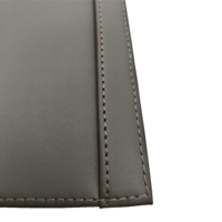 Mode et couverture de menu en cuir PU faite à la main à bas prix