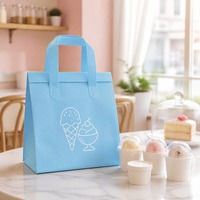 Sac isotherme non tissé personnalisé OEM, recyclable, léger, imperméable et écologique pour la livraison de café