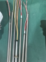 Capteur de température à thermocouple haute précision avec gaine en acier inoxydable, étanche IP68, câbles longs, compatible OEM, pour usage industriel