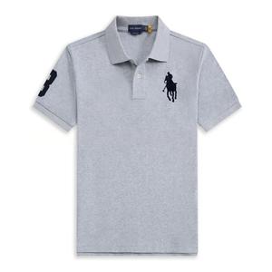 <span class=keywords><strong>Polo</strong></span> da <span class=keywords><strong>Uomo</strong></span> in Cotone Elasticizzato con Logo Personalizzato, Ricamo di Alta Qualità, Colletto LP con Doppio Bottone - Product Image 4