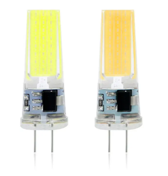 Led Ngô Ánh sáng thay thế Dimmable 3W 4W 5W 6W 7W 8W AC/DC 12V 24V AC 110V 220V SMD G4 G9 dẫn bóng đèn cho đèn Led