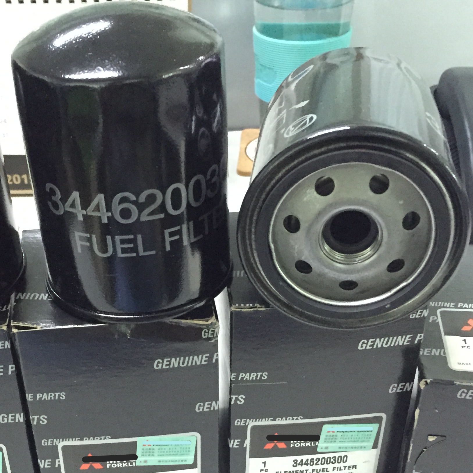 Mitsubishi Fuel Filter Element 3446200300 for S3L S4L S4Q S4S