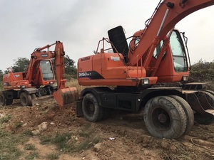 Doosan 15ตัน DH150W-7 DH210W-7 EX100WD EX160WD EX60W รถขุดล้อยางสำหรับขาย - Product Image 2