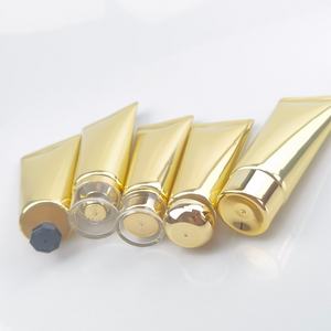 Tubo Exprimible para Cosméticos, Tubo para Crema de Manos Dorado Personalizado de 50 ml, Impresión Serigráfica para el Cuidado de la Piel, Envase para el Cuidado de la Piel, Muestra Gratuita, Tubo para Loción - Product Image 4