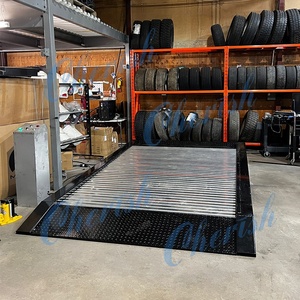 Equipo de estacionamiento de tijera hidráulica con sistema de estacionamiento de elevación automática de 2 niveles con apilador de almacenamiento de automóviles - Product Image 3