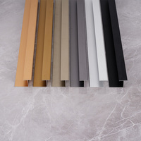 Bande de protection de bordure en alliage d'aluminium de haute qualité pour les applications de fenêtre de porte murale Finition lisse