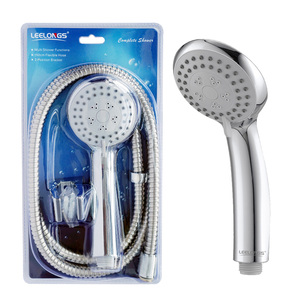 <span class=keywords><strong>Pommeau</strong></span> <span class=keywords><strong>de</strong></span> <span class=keywords><strong>douche</strong></span> à main, ABS chromé avec 3 modes <span class=keywords><strong>de</strong></span> pulvérisation, installation facile, ensemble <span class=keywords><strong>de</strong></span> <span class=keywords><strong>douche</strong></span> <span class=keywords><strong>de</strong></span> salle <span class=keywords><strong>de</strong></span> bain compact avec tuyau - Product Image 1