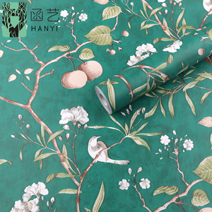 자기 접착식 탈부착 가능한 벽지 꽃무늬 벽화 <span class=keywords><strong>3D</strong></span> - Product Image 6