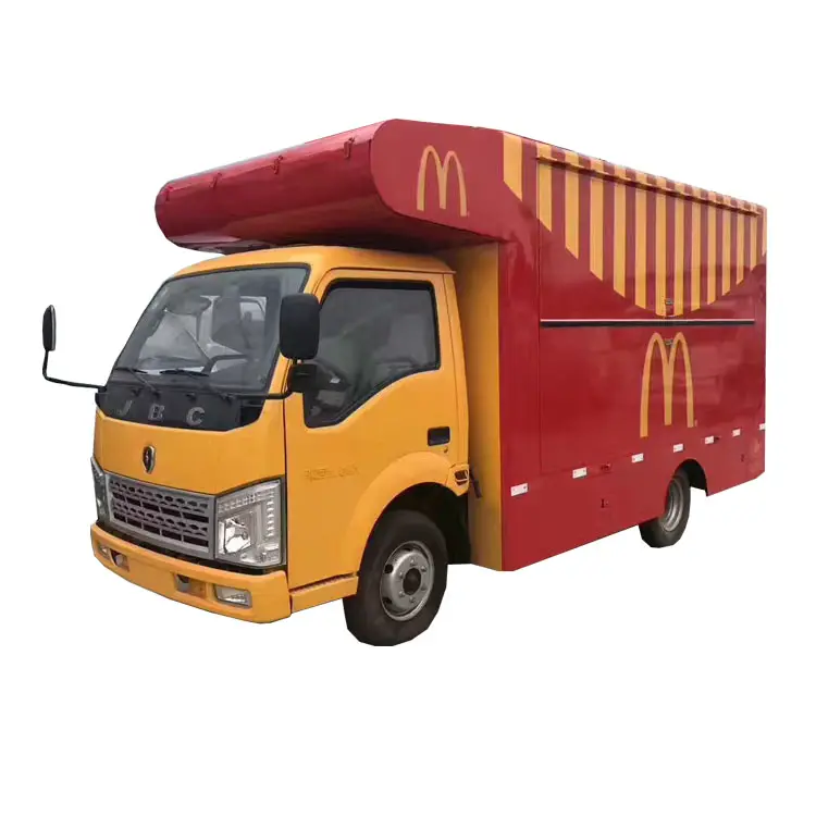Filmes caminhão de alimentos, armários de reboque, lanche, máquina de alimentos airstream