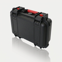 Étui de transport rigide en plastique imperméable de petite capacité haut de gamme pour imprimante/projecteur avec insert en mousse personnalisé de haute qualité