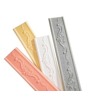 Hecho en China de piso de Pvc Auto adhesivo zócalo atención al detalle extraíble autoadhesivo Pvc rodapié/ - Product Image 5