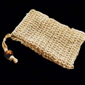 Sacs à savon en sisal, zéro déchet, sans plastique, sac à savon naturel, pochette de lavage, pochette exfoliante, économiseur de savon - Product Image 2