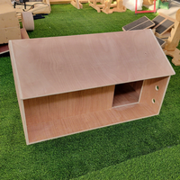 Meubles en bois personnalisés directement de l'usine Lit pour animaux de compagnie Cave pour chiens et chats Nid pour animaux de compagnie en bois Chenils