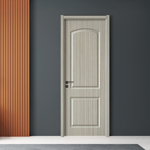 Portas de Madeira Modernas Personalizadas para Interiores de Quartos, Impermeáveis, Última Geração, Entrega Rápida da Fábrica LINRUN - Product Image 5