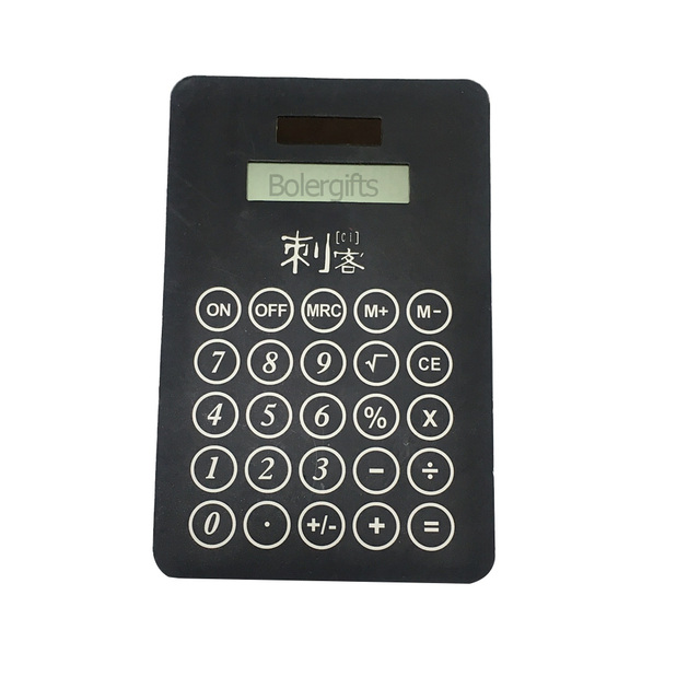 RGB Gaming Mouse Pad Desktop Calculator Seamless Cloth Electronic Calculator-for Halloween Christmas Parties Promotional Factory
