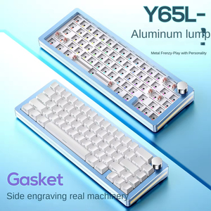Clavier de jeu mécanique programmable filaire USB Type-C avec rétroéclairage RVB, 68 touches, interrupteurs Gateron, anti-ghosting - Product Image 6