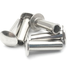 Remaches Tubulares Huecos Sólidos de Latón con Estándar DIN para Remachado a Presión - Product Image 6