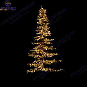 IP65 outdoor holiday Christmas led Outdoor Xmas Decoration Tree Light