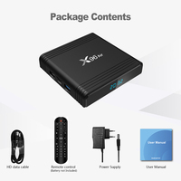 X96AIR Nouveauté Amlogic S905X3 8K BT4.0 Boîtier TV Vente Chaude X96Air Décodeur X96 Air X3 Prise en Charge de la Télécommande Vocale